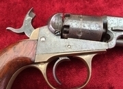 Ref 9221. An American Civil War Era Cooper\\\'s patent 6 shot .31 Cal Percussion revolver. Excellent condition, much original blue. .31  Muzzle loader